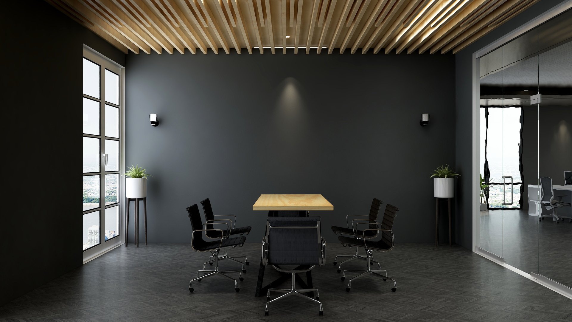 modern office meeting room